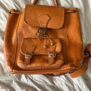 I Medici Italian Leather Backpack